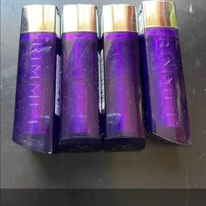 Brand new 4 pack of rimmel london 450 berry rich lipstick